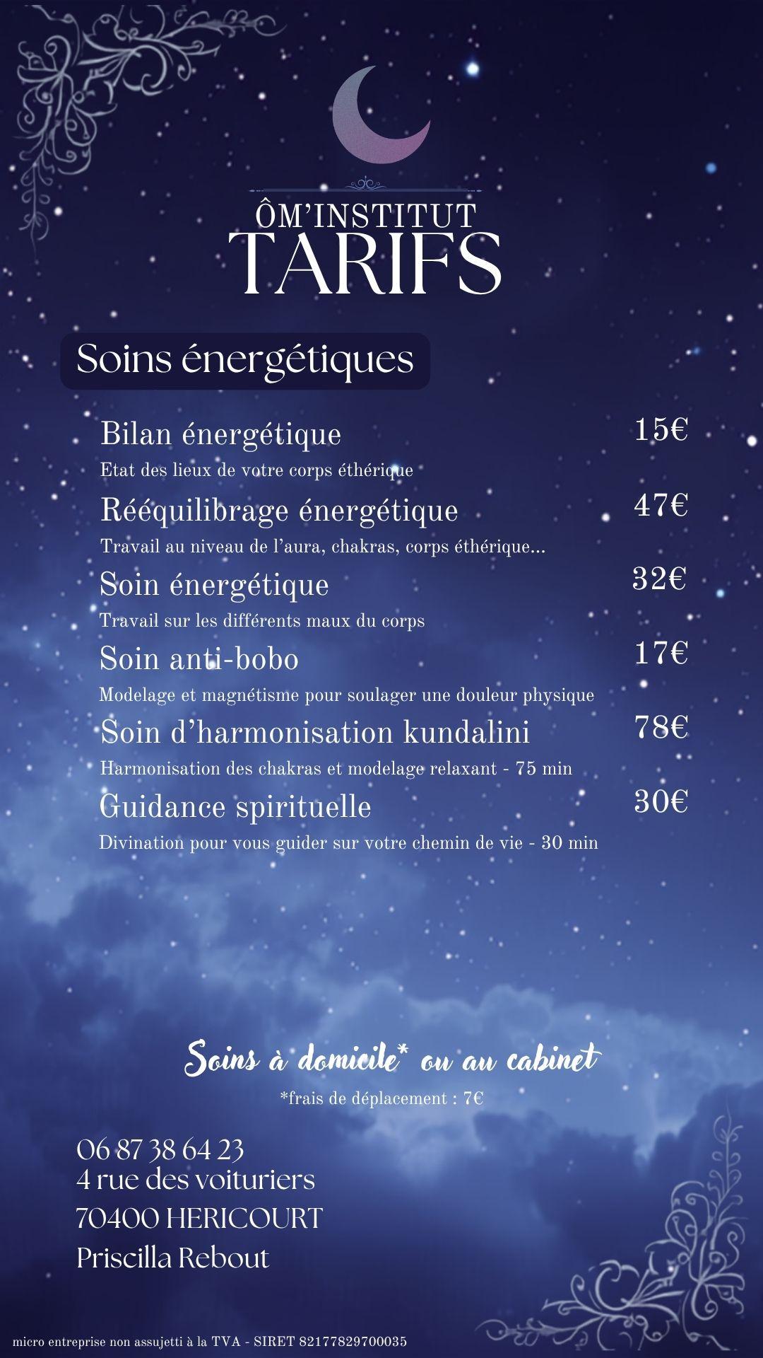 Soins énergétiques